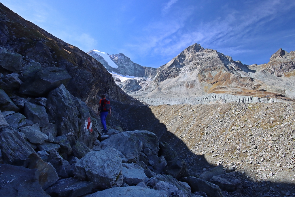 Wanderung zur Cabane de Moiry (2.825 m.ü.M.)