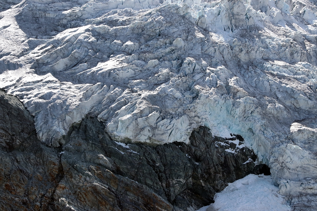Gletscherabbruch des Moiry-Gletschers