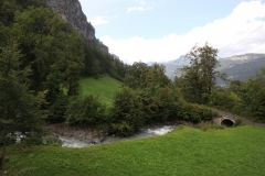 Mit der Reichenbachfallbahn ins Tal
