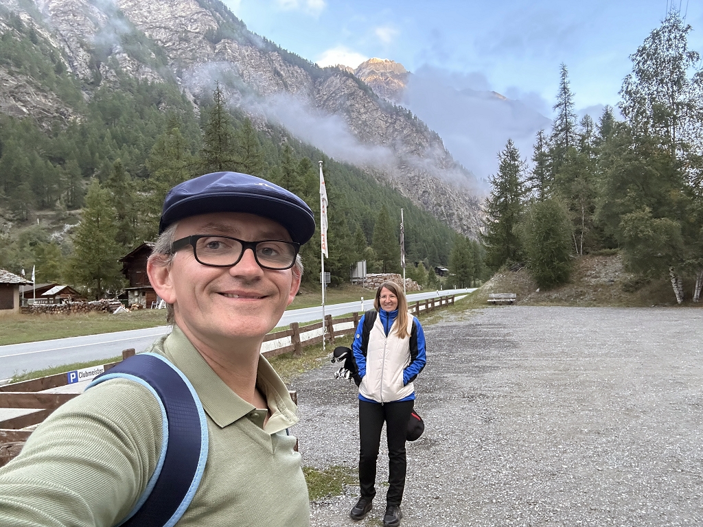 Noch ganz schön frisch am Morgen