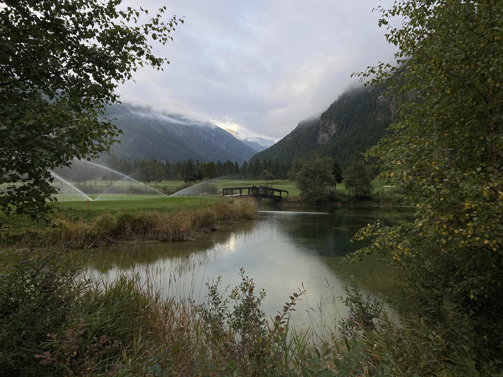 Auf dem Weg zum dritten Abschlag