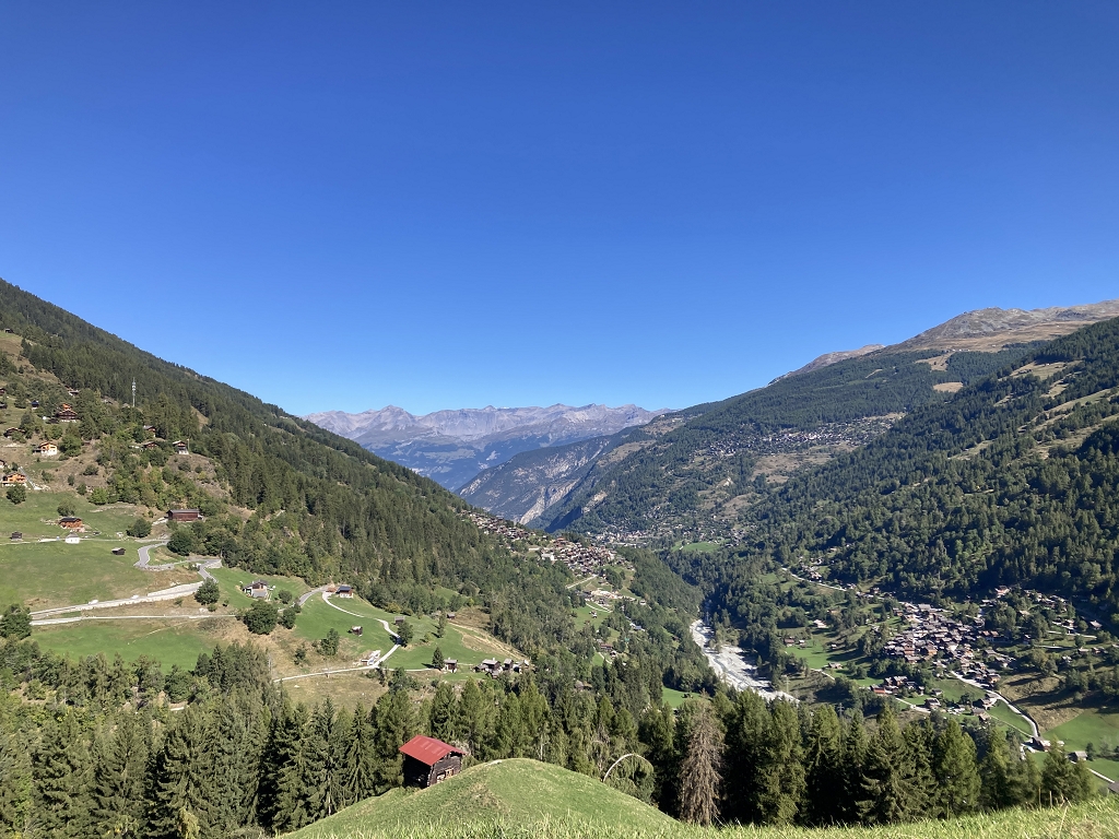 Fahrt nach Grimentz