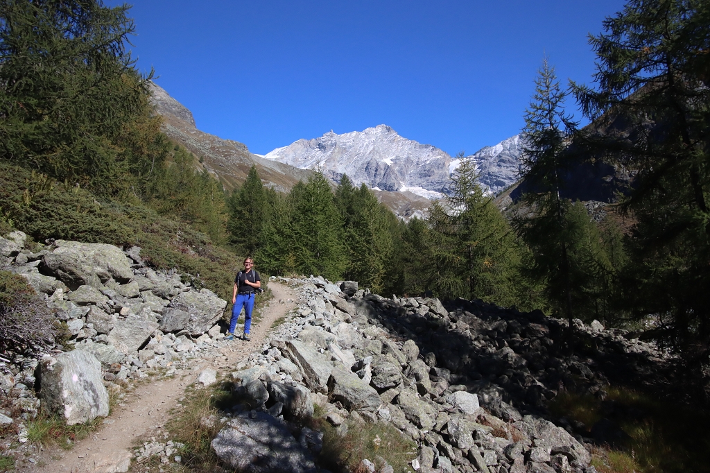 Vom Lac d’Arpitettaz über Le Chiesso nach Zinal
