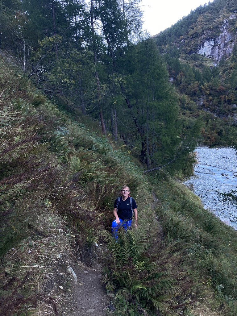 Zustieg zum Pas du Chasseur