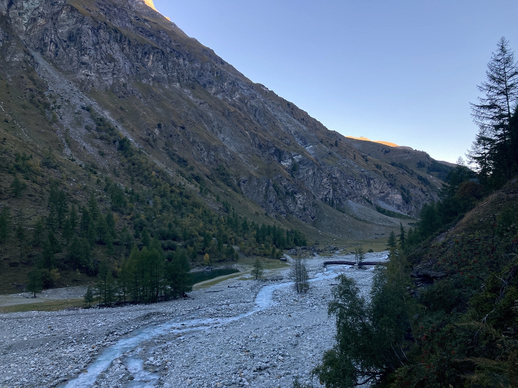 Zustieg zum Pas du Chasseur