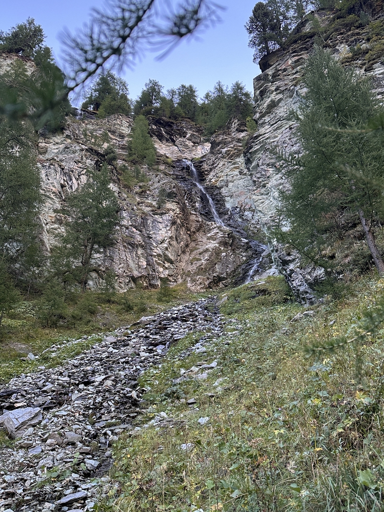 Zustieg zum Pas du Chasseur