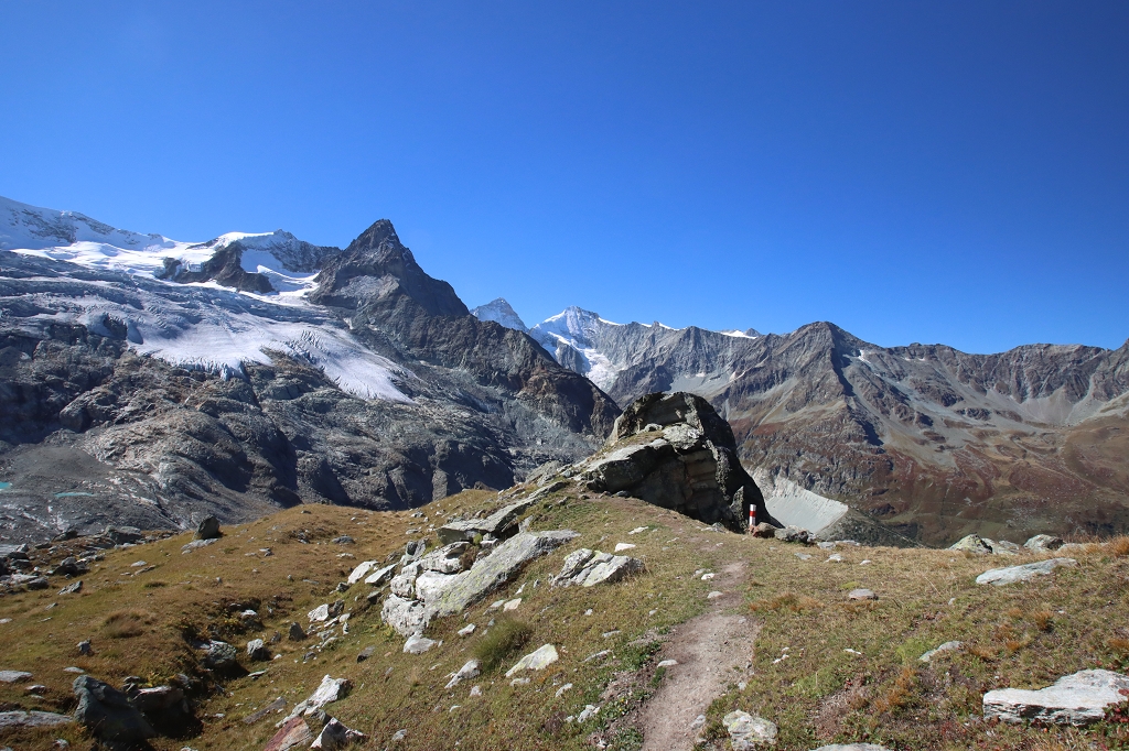 Vom Lac d’Arpitettaz zur Cabane Arpitettaz auf 2.786 Metern Höhe