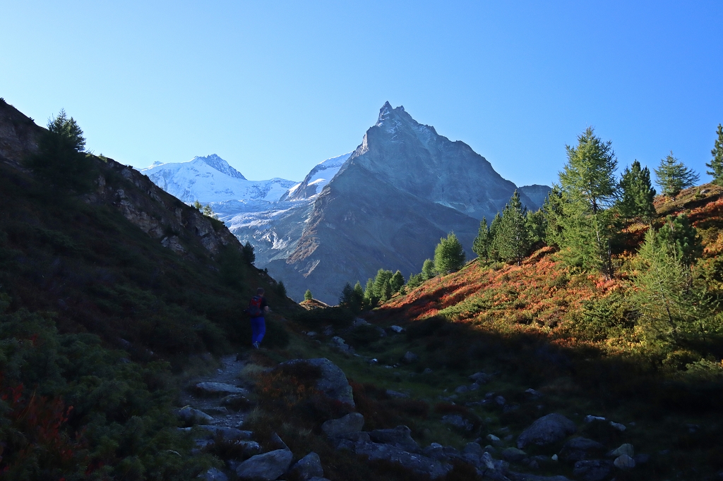 Auf der Normalroute zum Lac d’Arpitettaz auf 2.230 Metern Höhe