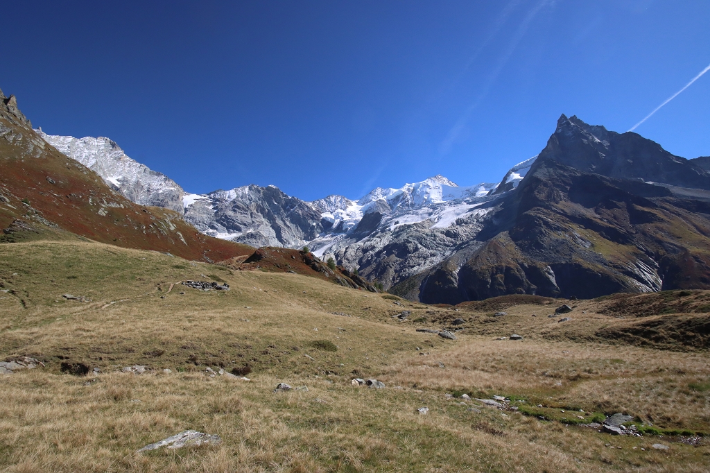 Abstieg von der Cabane Arpitettaz zum Lac d’Arpitettaz