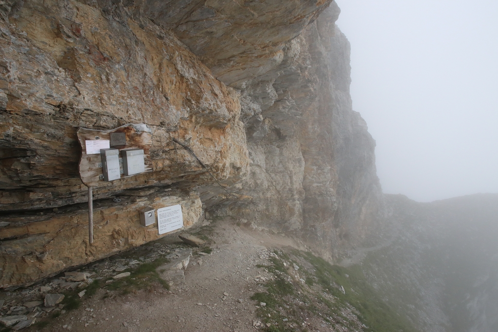 Tälli-Klettersteig - Ausstieg über den Freschkopf