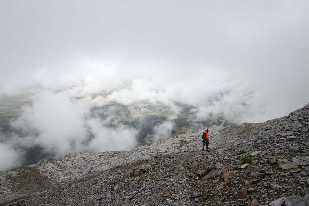 Abstieg vom Tälli-Klettersteig