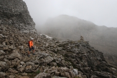 Abstieg vom Tälli-Klettersteigs
