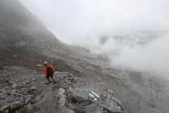 Abstieg vom Tälli-Klettersteig