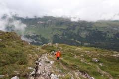 Rückweg vom Tälli-Klettersteig zur Tällihütte