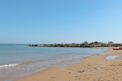 Am Strand in Punta Grande