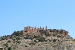 Blick auf die Tempel des Valle dei Templi