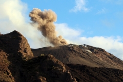 Eruption am Stromboli