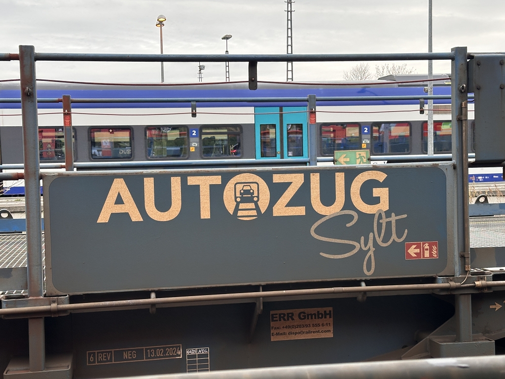 Mit dem Autozug nach Sylt