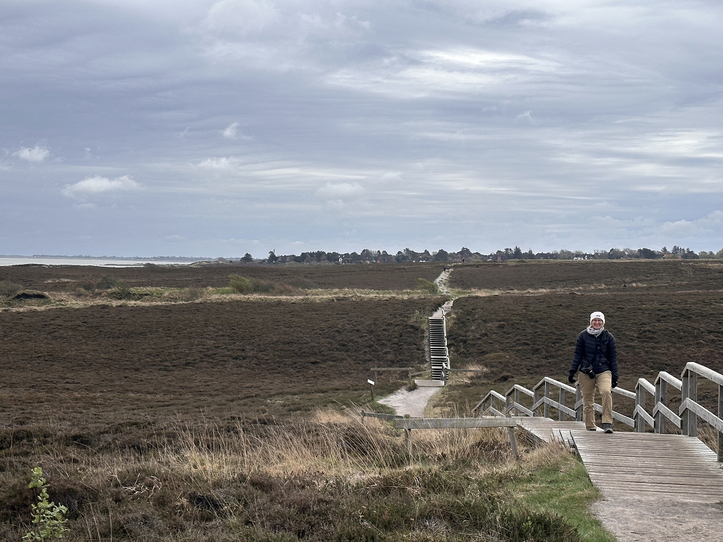 Auf dem Weg zum Roten Kliff auf Sylt