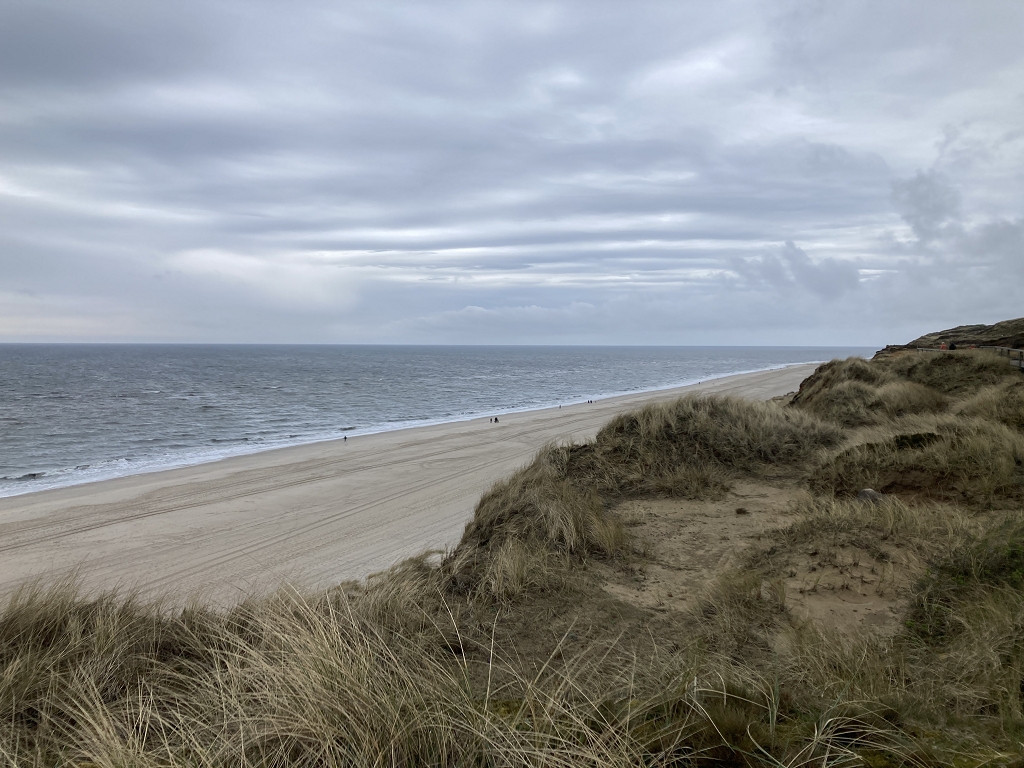 Auf dem Weg zum Roten Kliff auf Sylt