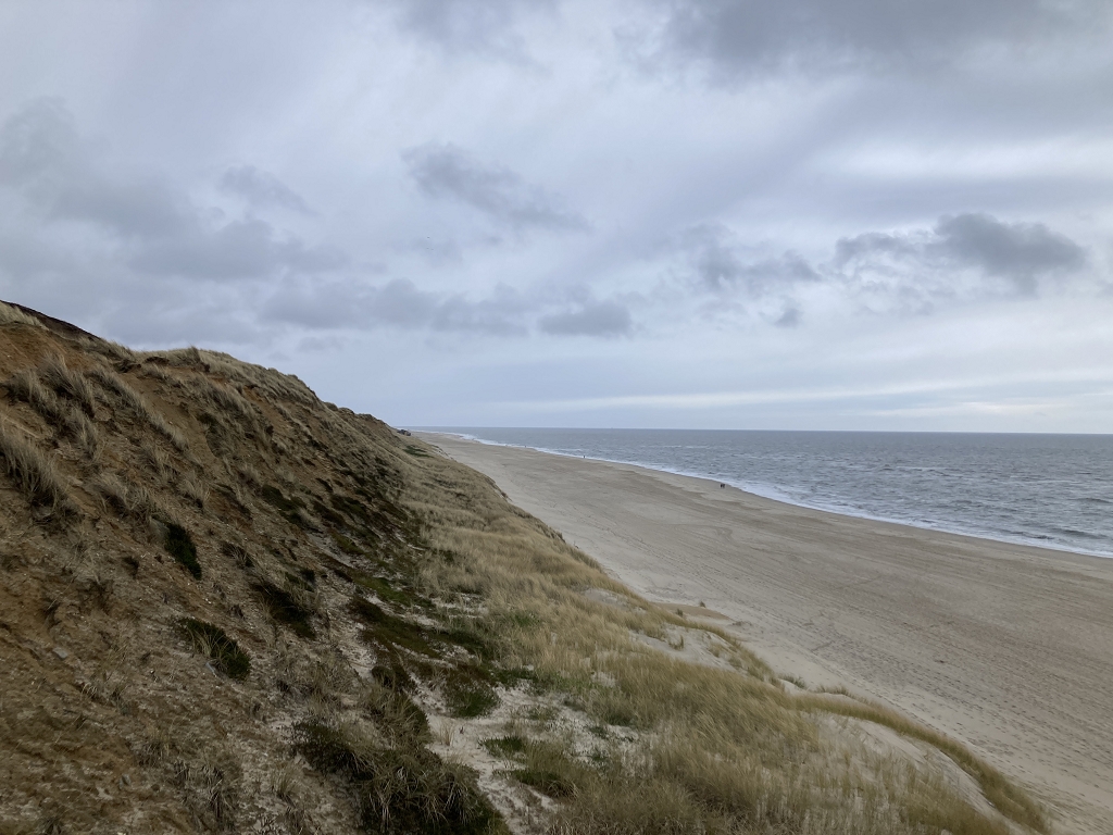 Auf dem Weg zum Roten Kliff auf Sylt