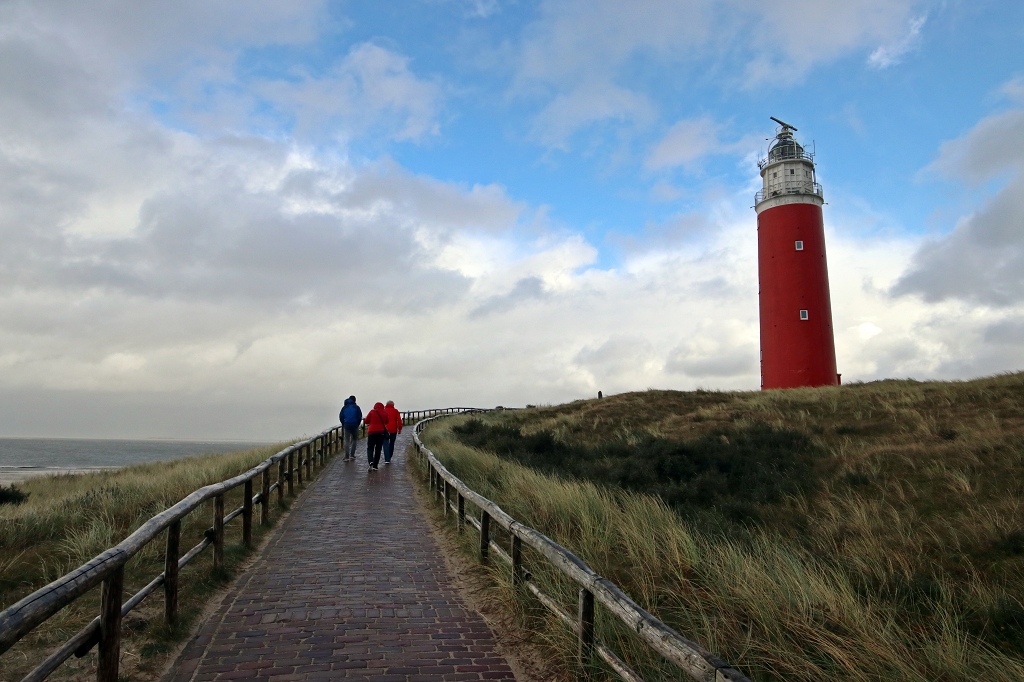 Am Leuchtturm von Texel