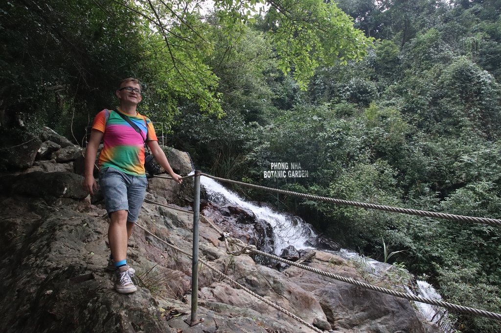 Blick auf den Gio-Wasserfall im Phong Nha-Ke Bang-Nationalpark
