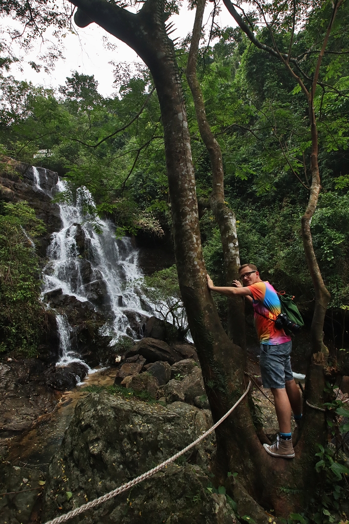 Blick auf den Gio-Wasserfall im Phong Nha-Ke Bang-Nationalpark
