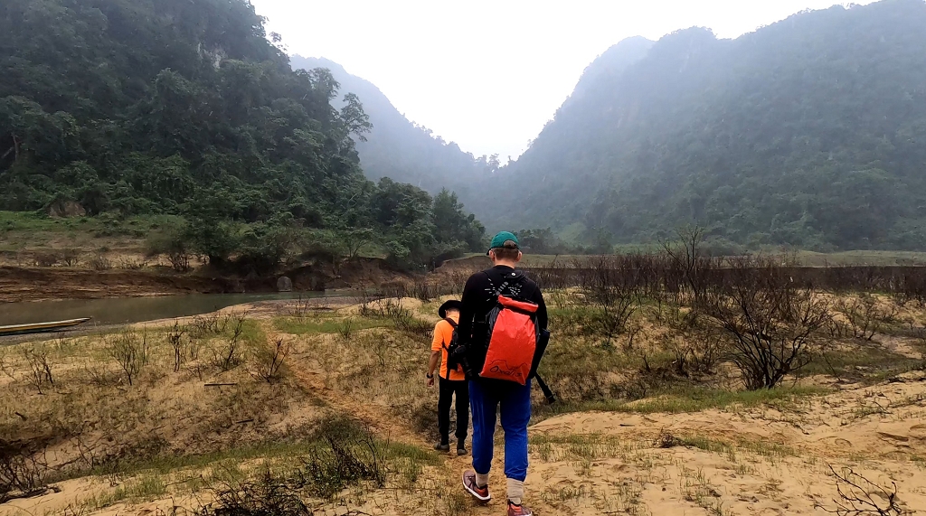 Abwärts zum Rao Nan Fluss