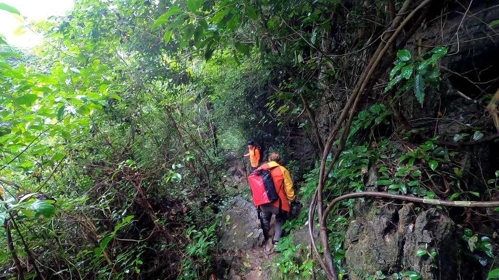 Abwärts auf rutschigen Pfaden