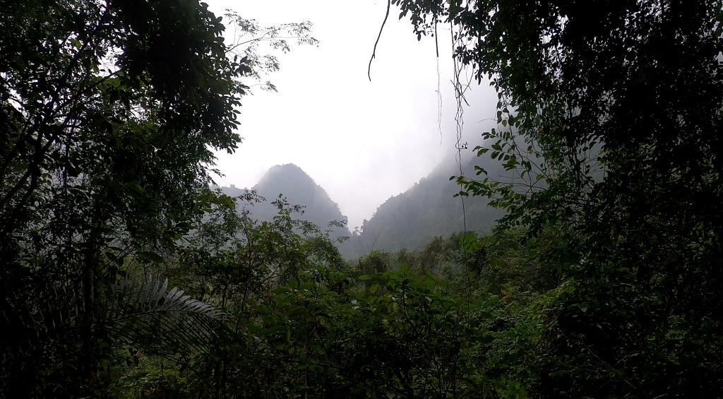 Ausblick aus der Hang Hung Ton (Ton Cave)