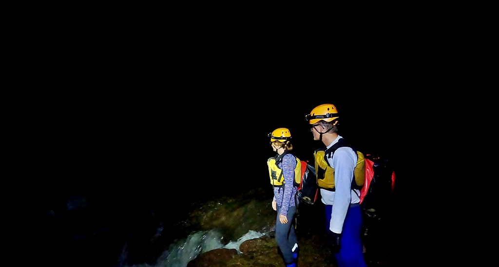 Unterirdischer Flusslauf in der Kim Cave