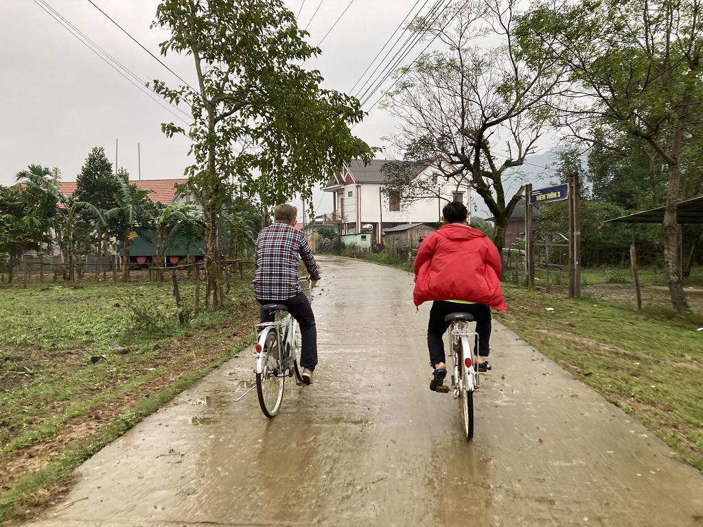 Radtour durch Tan Hoa