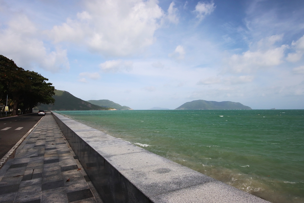Erster Blick auf das Meer