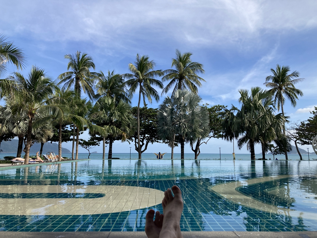 Am Pool