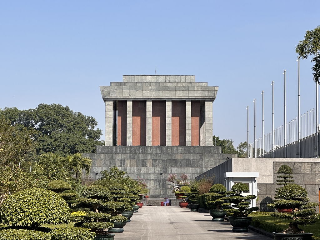 Ho Chi Minh Mausoleum in Hanoi