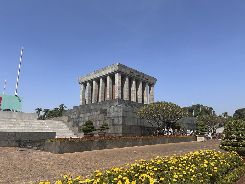 Ho Chi Minh Mausoleum in Hanoi