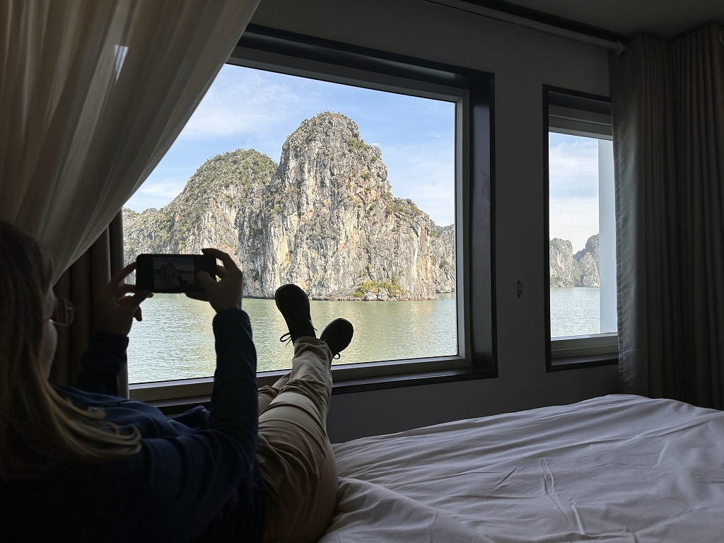 Blick aus dem Fenster