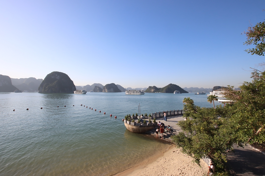 Strand auf Ti Top Island