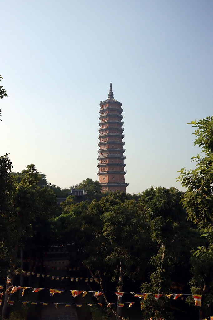 Blick auf die Bao Tháp-Pagode