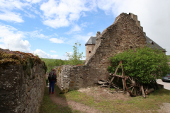 Wanderung 3x3 Salinental: Vitaltour Rheingrafenstein: Ruine der Altenbaumburg