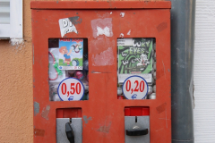 Kaugummiautomaten gibts in Kirchheimbolanden auch noch